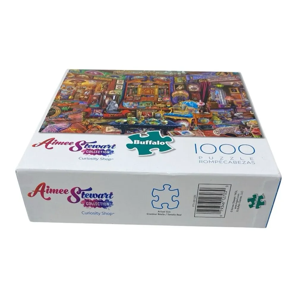 Buffalo Games Aimee Stewart Curiosity Shop 1000 Pc Jigsaw Puzzle Antiques